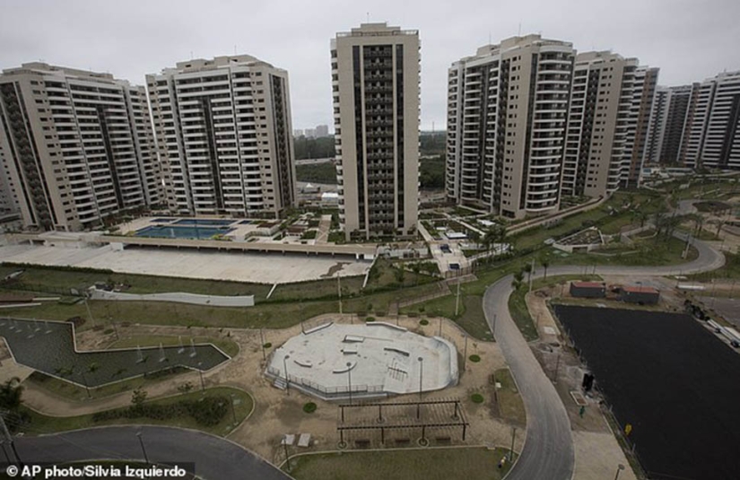 The modest charm of the Olympic Village in Rio de Janeiro