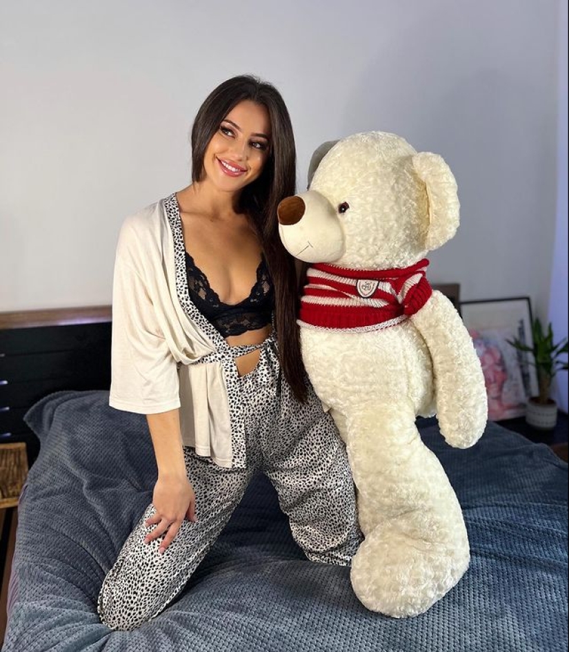 The most beautiful athlete in Macedonia, karateka Monika Stefanovska