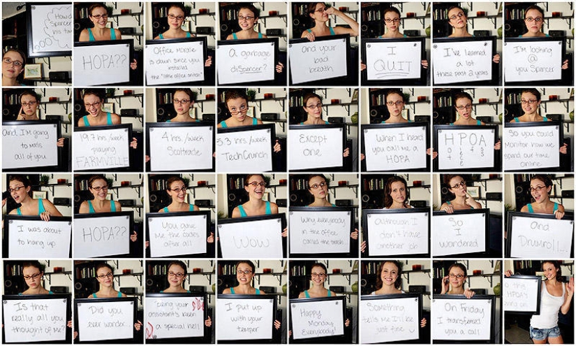 The most creative way to quit