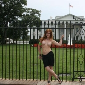 The most interesting shots of National Topless Day in the USA