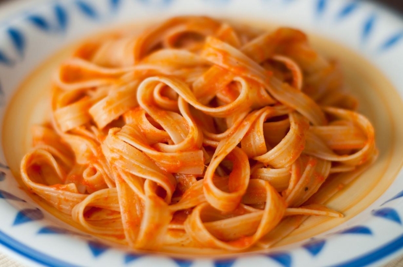 The most popular Italian pasta