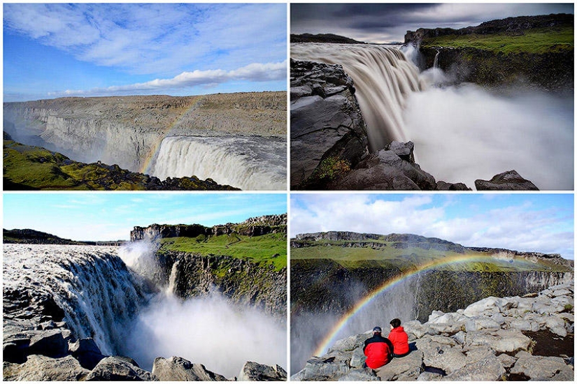 The most powerful waterfall in Europe: Dettifoss The most powerful waterfall in Europe: Dettifoss