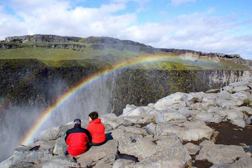 The most powerful waterfall in Europe: Dettifoss The most powerful waterfall in Europe: Dettifoss