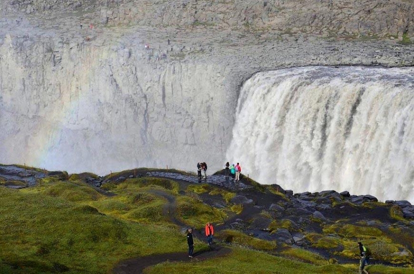 The most powerful waterfall in Europe: Dettifoss The most powerful waterfall in Europe: Dettifoss