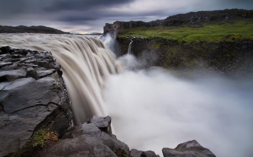 The most powerful waterfall in Europe: Dettifoss The most powerful waterfall in Europe: Dettifoss