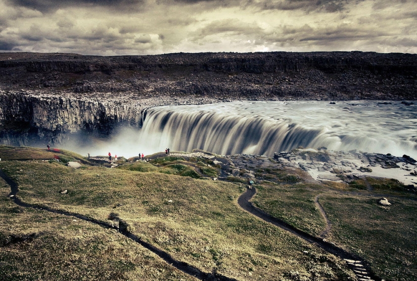 The most powerful waterfall in Europe: Dettifoss The most powerful waterfall in Europe: Dettifoss
