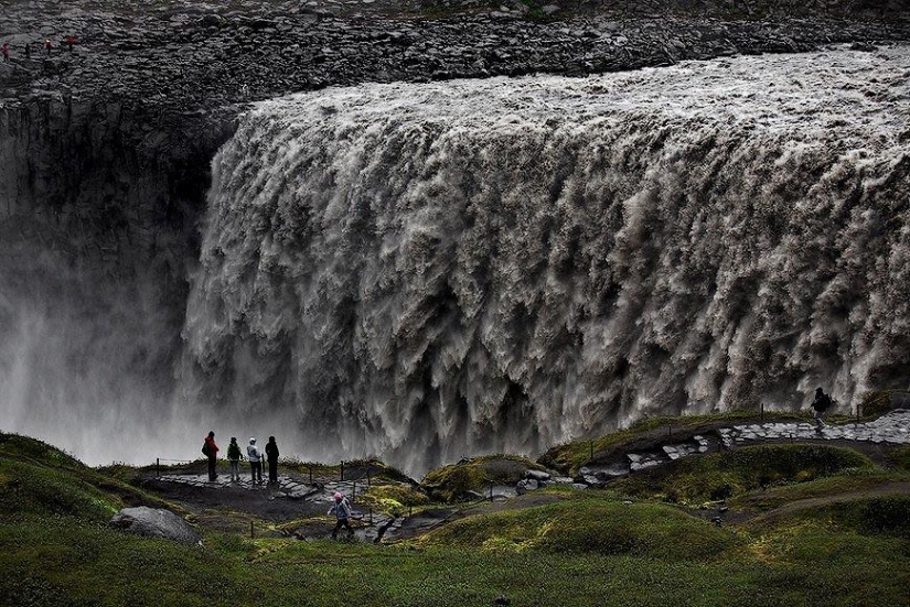 The most powerful waterfall in Europe: Dettifoss The most powerful waterfall in Europe: Dettifoss