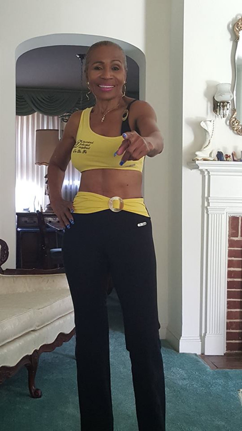 The most pumped-up grandmother in the world celebrated her 80th birthday The most pumped-up grandmother in the world celebrated her 80th birthday