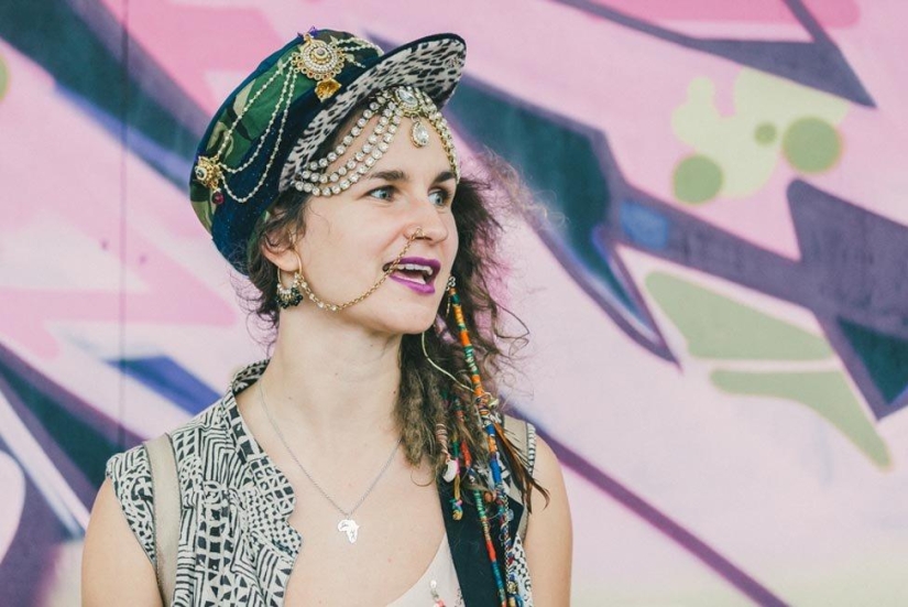 The most stylish and beautiful girls of the festival Afropunk-2014 The most stylish and beautiful girls of the festival Afropunk-2014