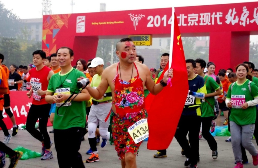 The most unhealthy marathon on the planet