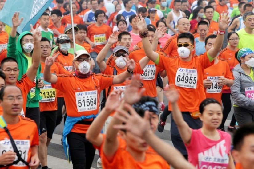 The most unhealthy marathon on the planet
