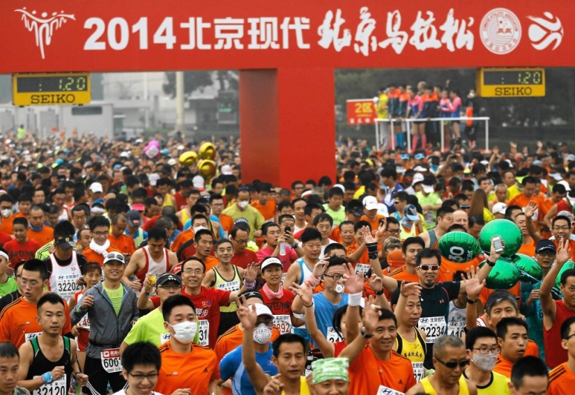 The most unhealthy marathon on the planet