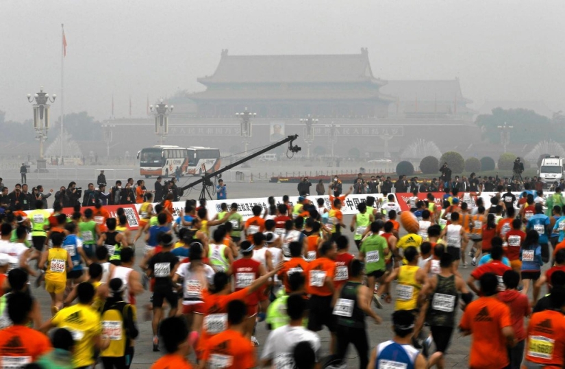 The most unhealthy marathon on the planet
