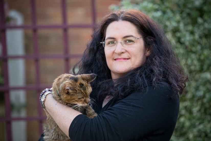 The oldest cat in the world got into the Guinness Book of Records The oldest cat in the world got into the Guinness Book of Records