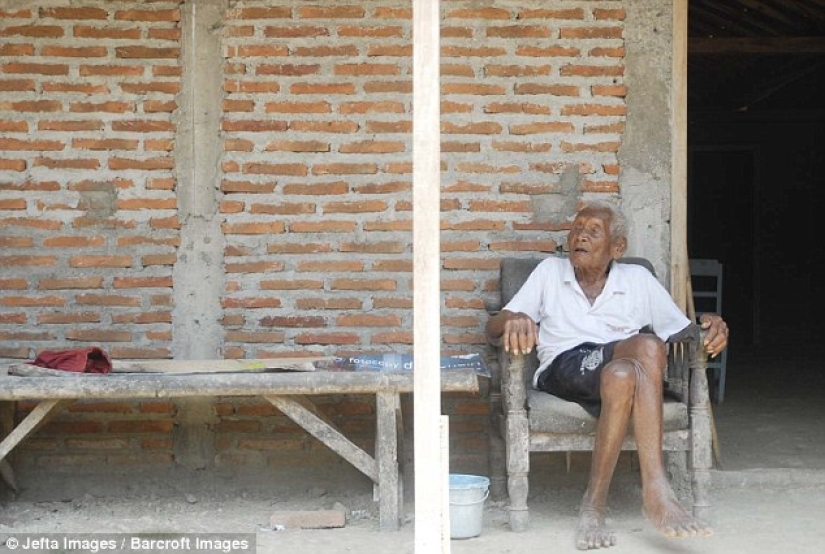 The oldest person in the world, who is 145 years old, lives in Indonesia