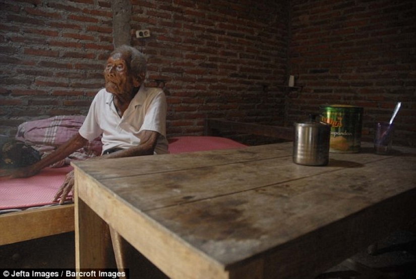 The oldest person in the world, who is 145 years old, lives in Indonesia