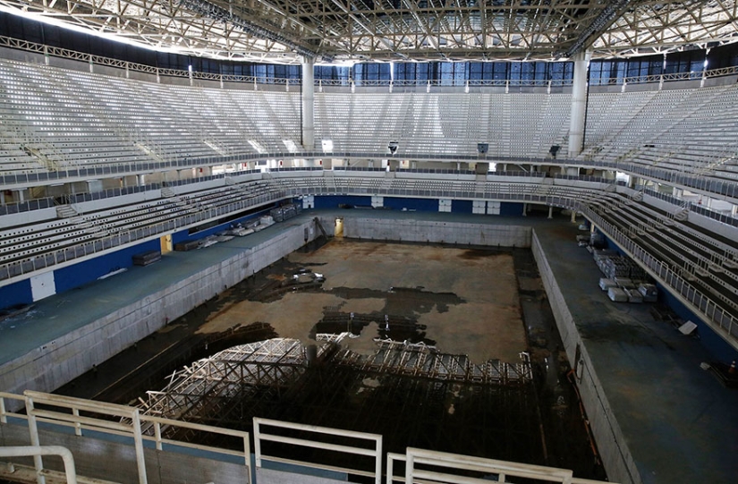 The Olympic Park in Rio has turned into trash