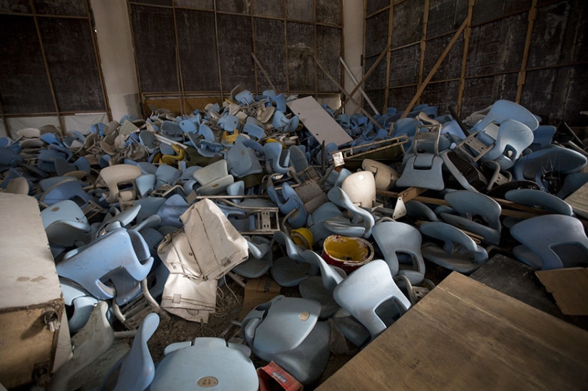 The Olympic Park in Rio has turned into trash