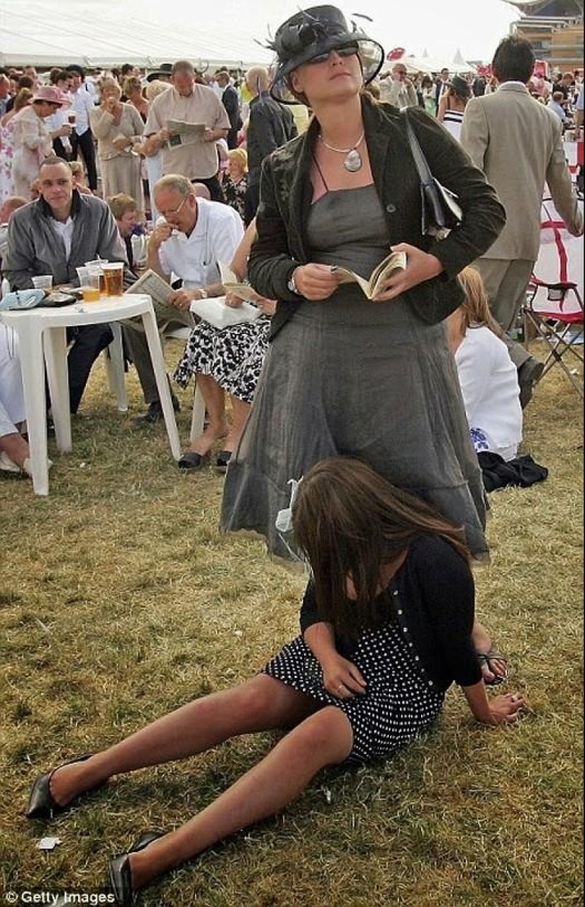 The other side of Ascot racing