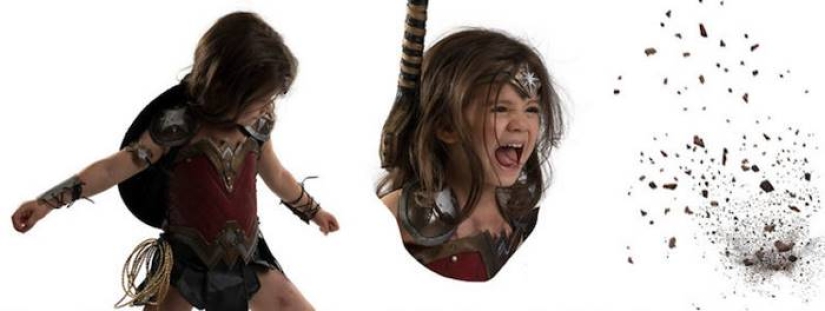 The photographer fulfilled the dream of a 3-year-old daughter and turned her into a real Wonder Woman The photographer fulfilled the dream of a 3-year-old daughter and turned her into a real Wonder Woman