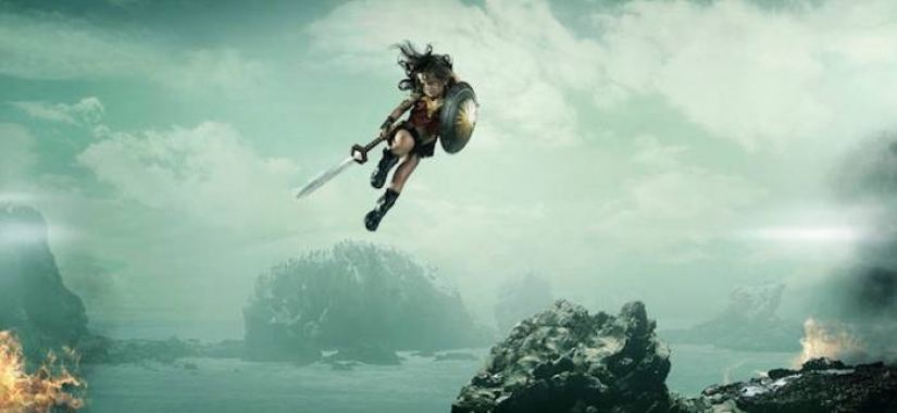 The photographer fulfilled the dream of a 3-year-old daughter and turned her into a real Wonder Woman The photographer fulfilled the dream of a 3-year-old daughter and turned her into a real Wonder Woman