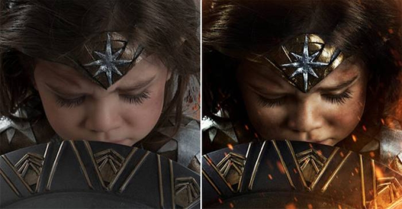 The photographer fulfilled the dream of a 3-year-old daughter and turned her into a real Wonder Woman The photographer fulfilled the dream of a 3-year-old daughter and turned her into a real Wonder Woman
