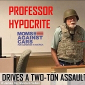 The professor came to the lecture in a helmet and bulletproof vest, because students were allowed to carry weapons