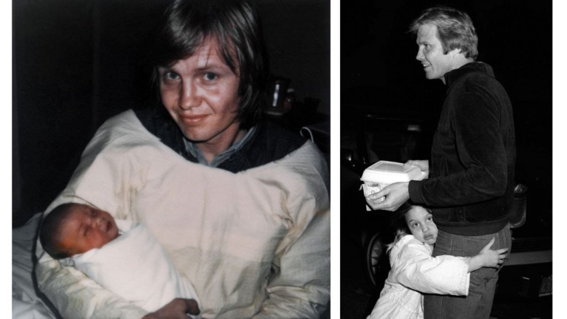 The rarest photos of Jolie