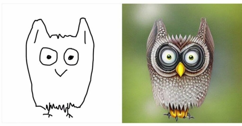 The Scribble Diffusion neural network converts doodles into high-quality images