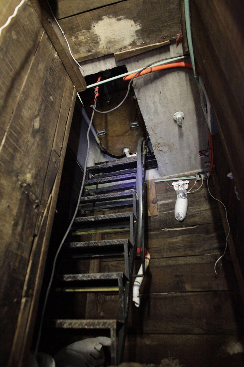 The secret tunnels of the scandalous Mexican drug lord The secret tunnels of the scandalous Mexican drug lord