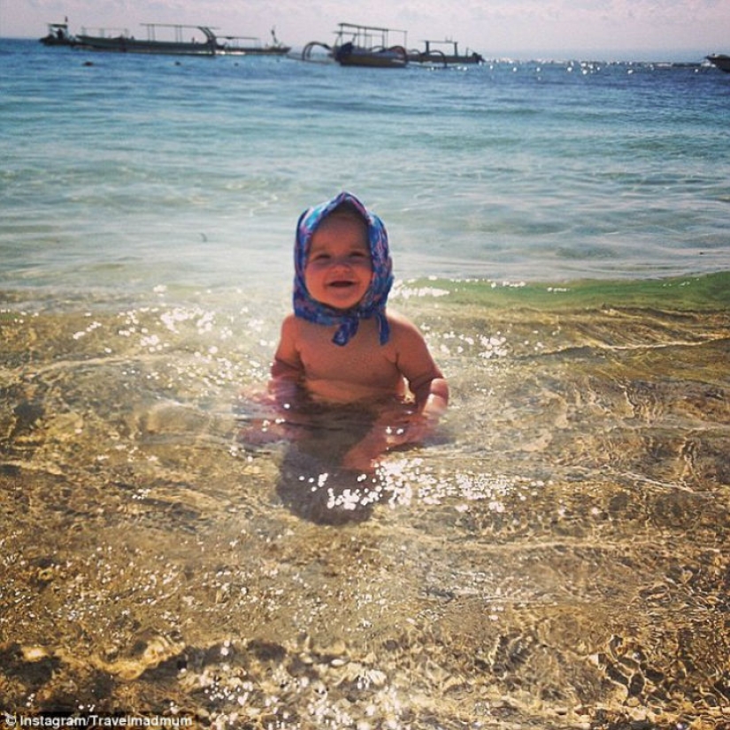 The smallest traveler in the world The smallest traveler in the world