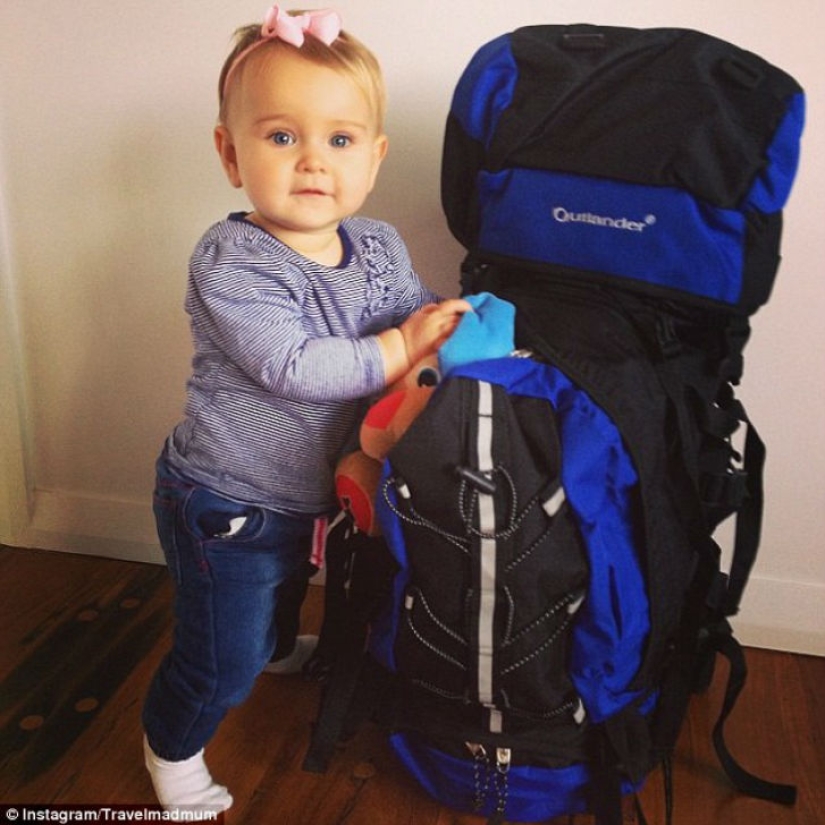 The smallest traveler in the world The smallest traveler in the world