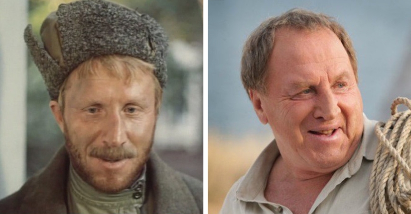 The stars of the Russian TV screen in their debut films and now