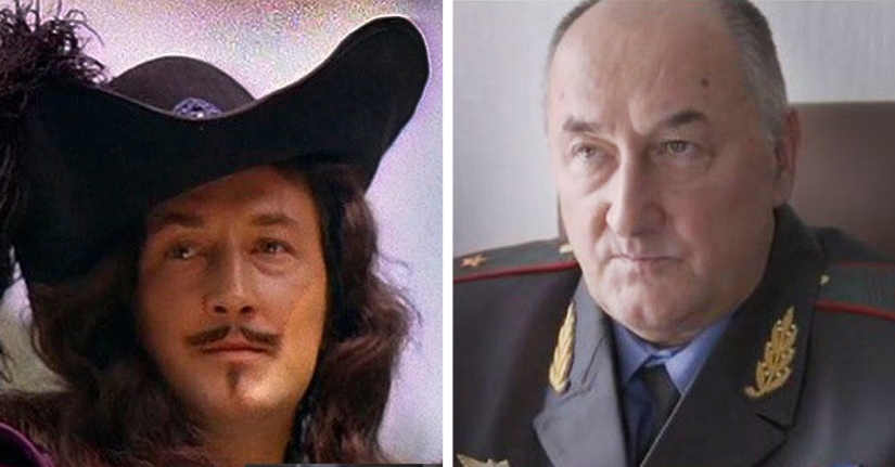 The stars of the Russian TV screen in their debut films and now