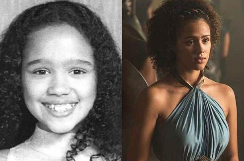 The stars of the series &quot;Game of Thrones&quot; in childhood and adolescence