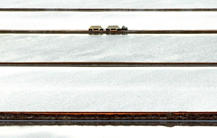 The strange beauty of the salt mines The strange beauty of the salt mines