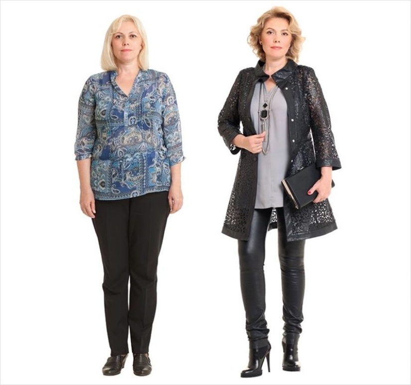 The stylist showed that any woman can look like a queen