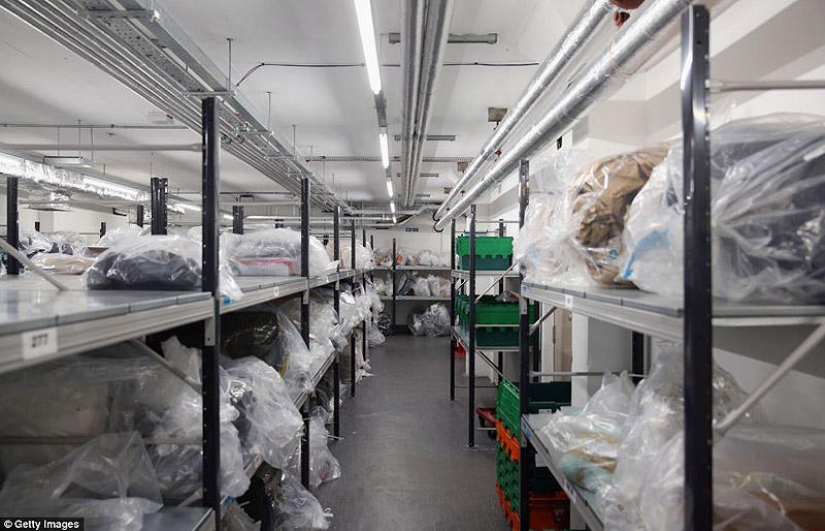 The wealth and variety of confiscated contraband at London Airport