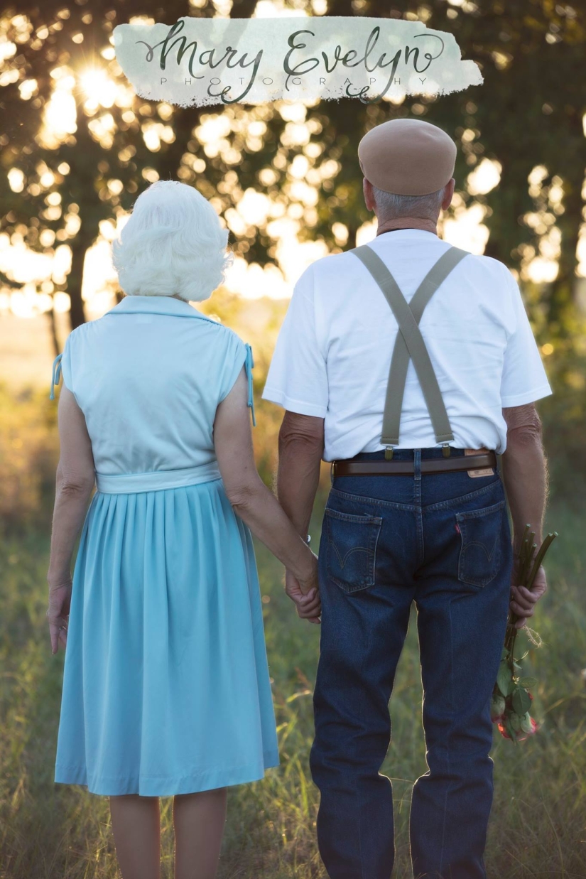 These lovers, who have been together for 57 years, have their own "Memory Diary"