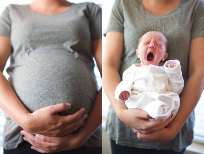 They were waiting for their babies and this is how they told about their appearance They were waiting for their babies and this is how they told about their appearance