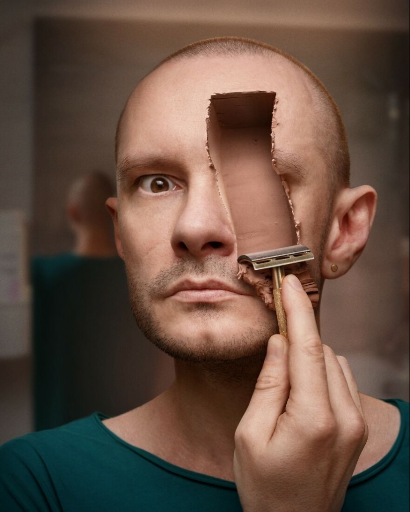 This Artist Uses His Photoshop Skills To Place Himself Into Surreal Worlds