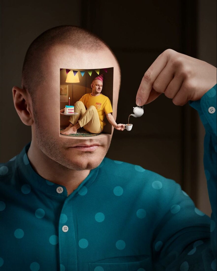 This Artist Uses His Photoshop Skills To Place Himself Into Surreal Worlds