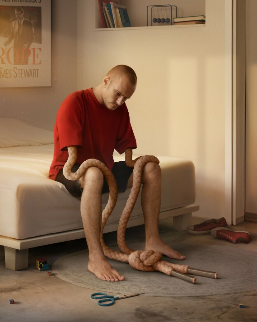 This Artist Uses His Photoshop Skills To Place Himself Into Surreal Worlds