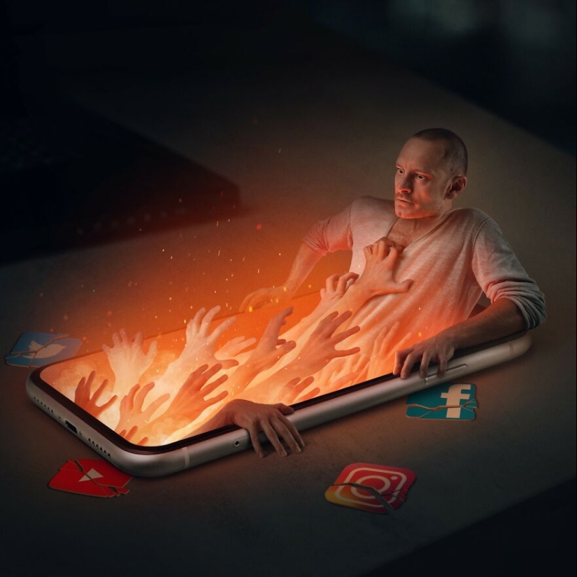 This Artist Uses His Photoshop Skills To Place Himself Into Surreal Worlds