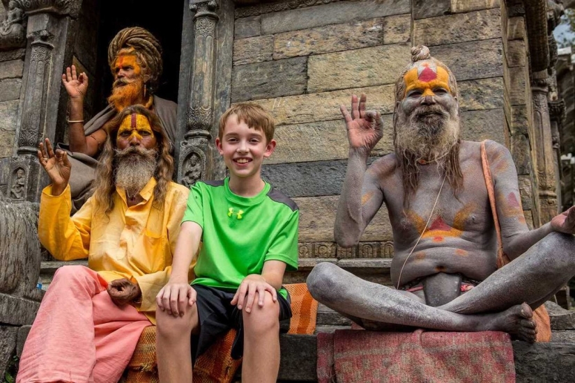 This family sold their house and cars to travel around the world.