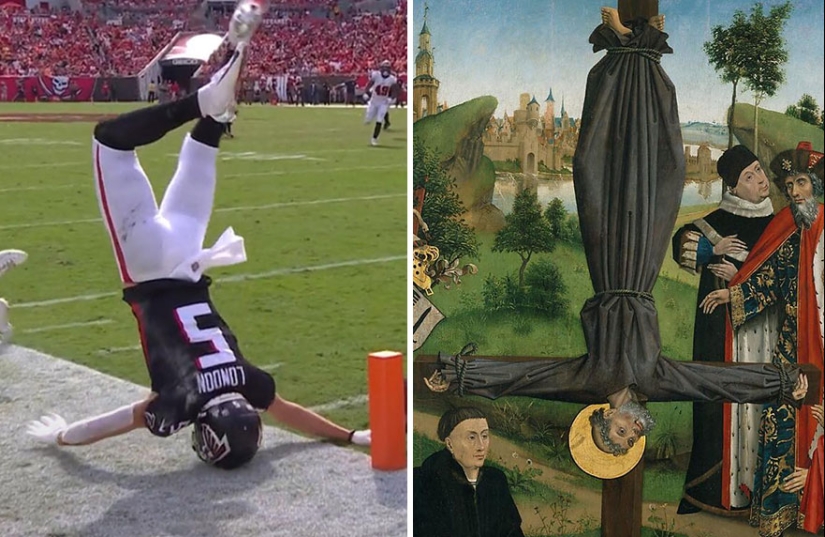 This Instagram Account Is Turning Heads With Its Quirky Comparisons Of Athletes And Artworks