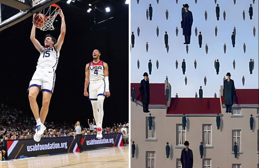 This Instagram Account Is Turning Heads With Its Quirky Comparisons Of Athletes And Artworks
