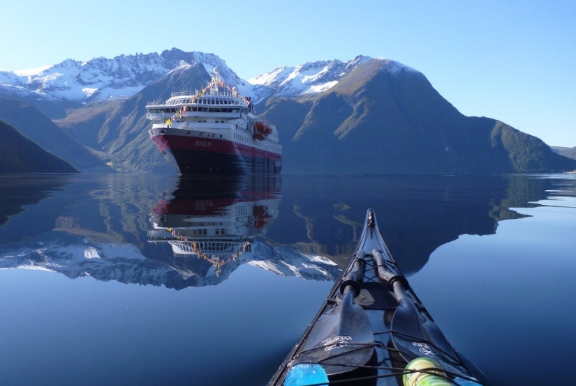 Through Norway by kayak Through Norway by kayak