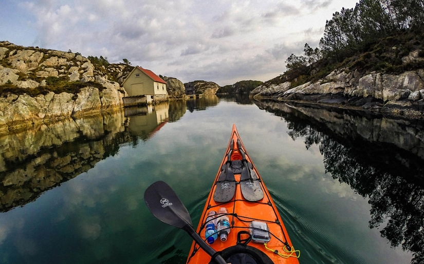 Through Norway by kayak Through Norway by kayak