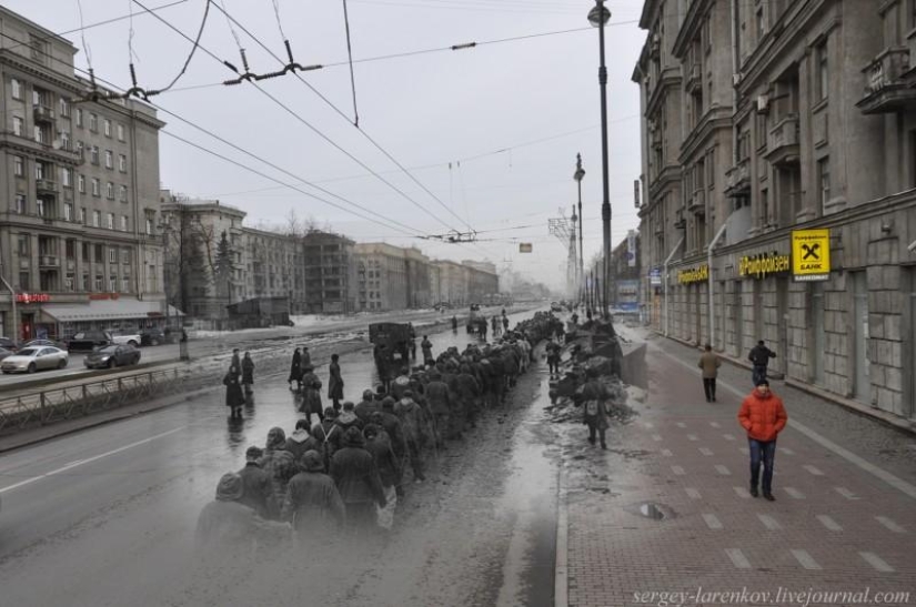 Through the fabric of time: the Liberation of besieged Leningrad in 1944 on the streets of modern St. Petersburg
